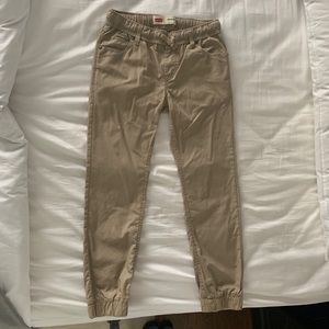 Khaki Joggers